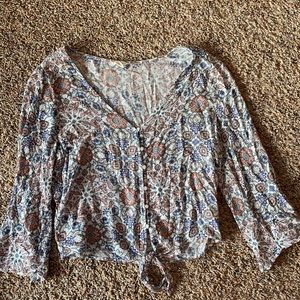 Lightweight floral shirt